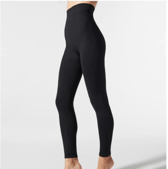 BLANQI Maternity Highrise Postpartum Support Leggings Full Length Sz L - Picture 2 of 9